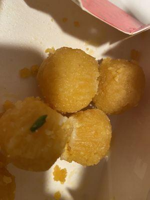 Frozen laddus from Haldiram