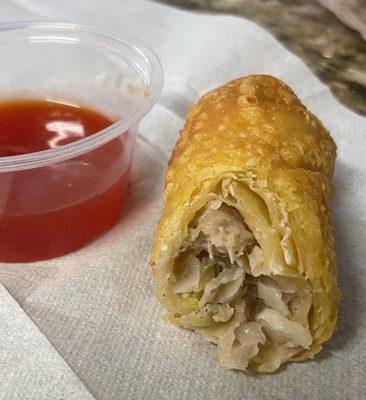 Pork Egg Roll with Sweet & Sour Sauce