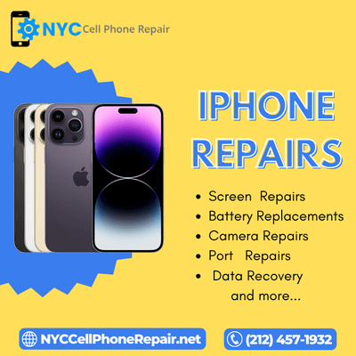 iPhone Screen Repairs in NYC