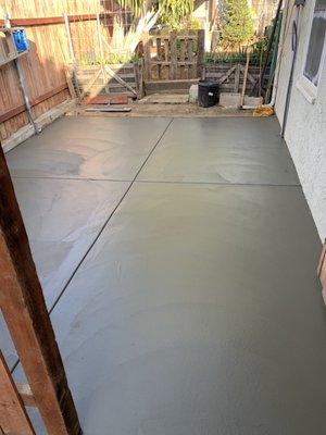 Concrete Slab.