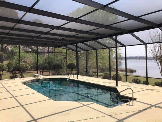 Pool enclosure!