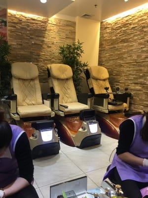 Pedicure space