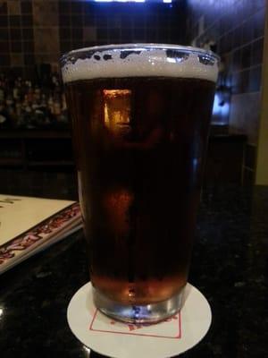 A nice cold Yuengling lager...