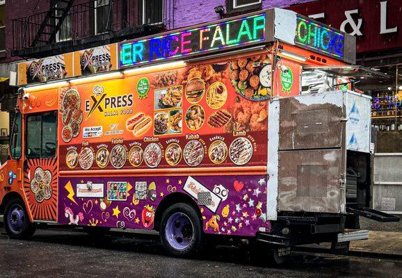 Halal food truck