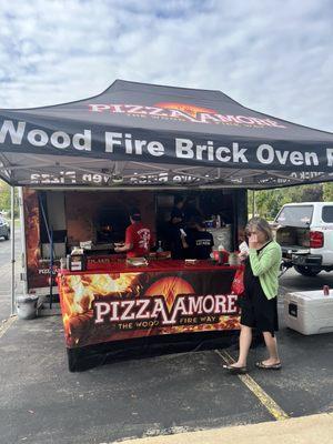 Food truck setup