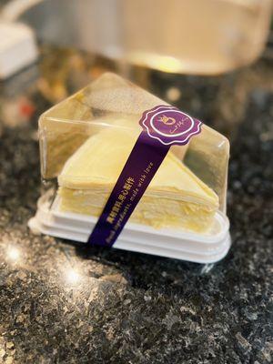 Durian Mille crepe cake