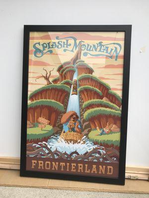 Vintage Disneyland poster