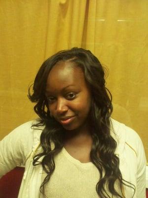 Partial sew in weave/extensions