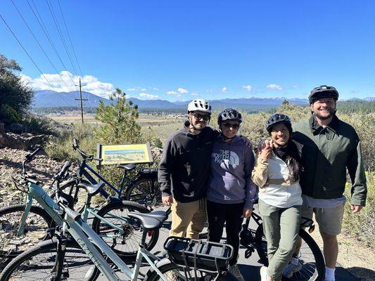 Scenic Truckee with e-bikes