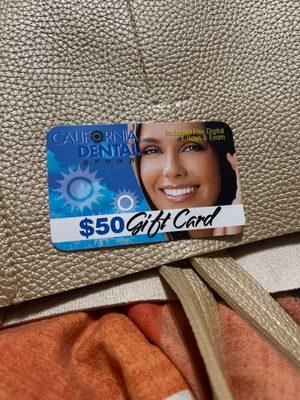 Gift card