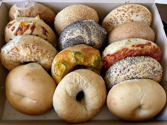 Dozen Assorted Bagels