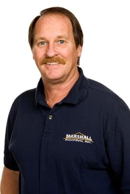 Troy Marshall, president of Marshall Roofing, Inc.