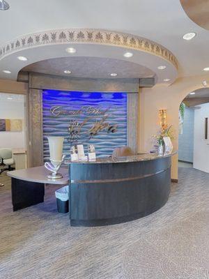 Front desk at Grande Med Spa