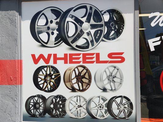 Wheels sale, repair. New & Used