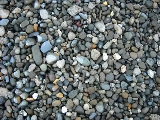 Washington beach rocks