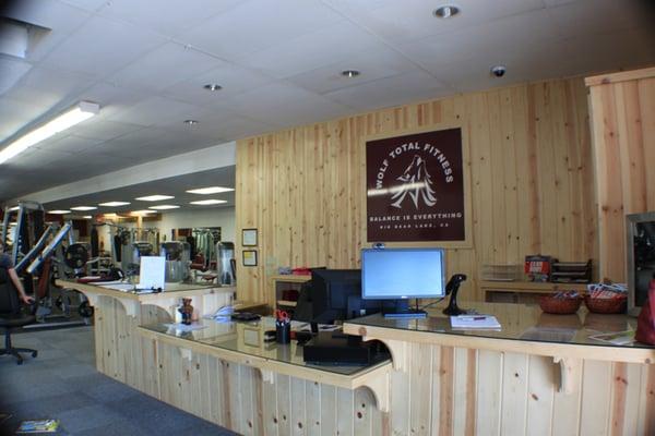 Our Handsome Front Desk