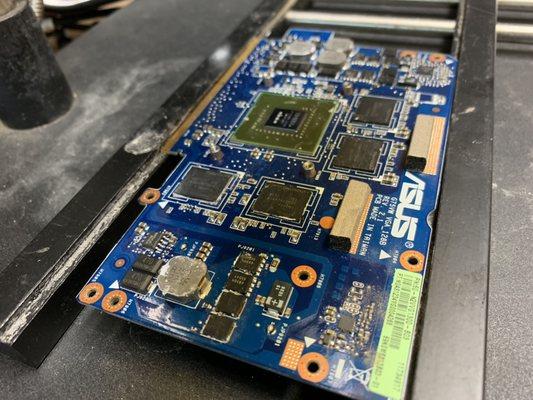 Video Card reflow