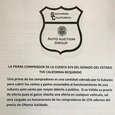 SoCal Public Auto Auction