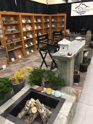 Northwest Flower & Garden Show booth, February 2016.