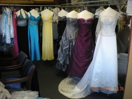 Prom and Wedding gown specialists.