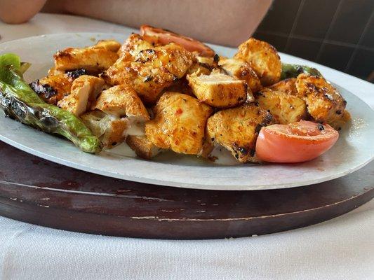 Yogurtlu Chicken Shish Kebab