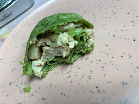 Suppose to be a chicken Caesar wrap