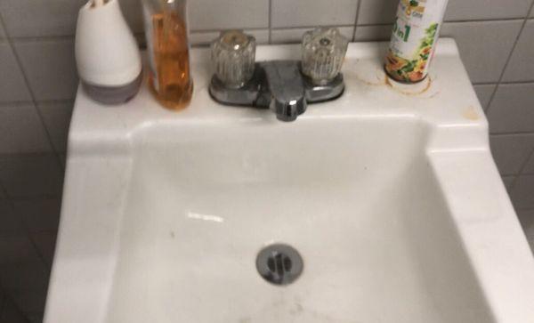 Restroom sink