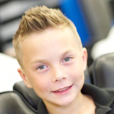 Kids haircut and style