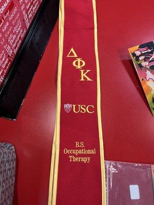 Graduation Sash