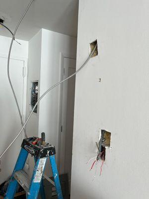 Electric color rewiring