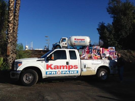 Kamps Propane delivers to homes, businesses and farms in San Diego County.