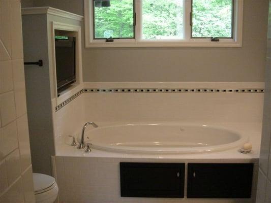 We have a selection of tubs, showers, and Whirlpools that we can install.