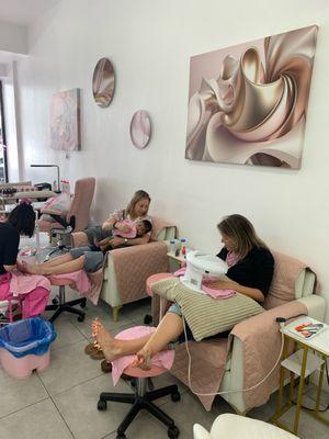 Stop by today for a relaxing pedicure.