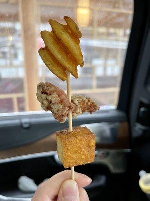 My kind of skewer.