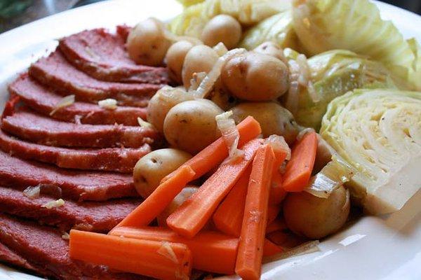 Corned Beef Platter, Every St Pat's and !/2 Way (September 17th)