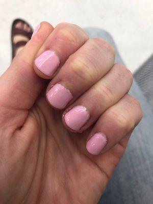 Shellac manicure