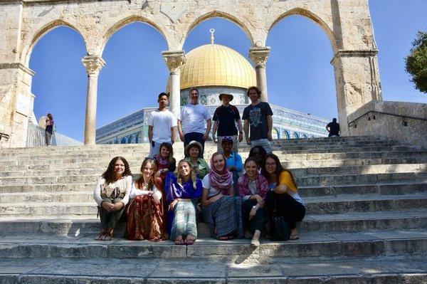 Our #DoYouEvenTravel Israel group led by trip manager: Vincent W