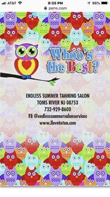 Time to tan! Always the best prices and no session fees!!!