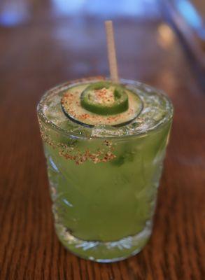 By special request: Spicy Cucumber-Jalapeño Margarita