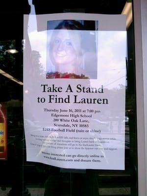 Find Lauren Poster - say a prayer