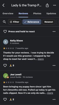 Reviews