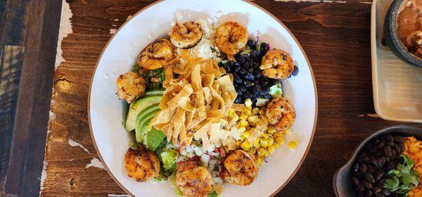 Shrimp chopped salad