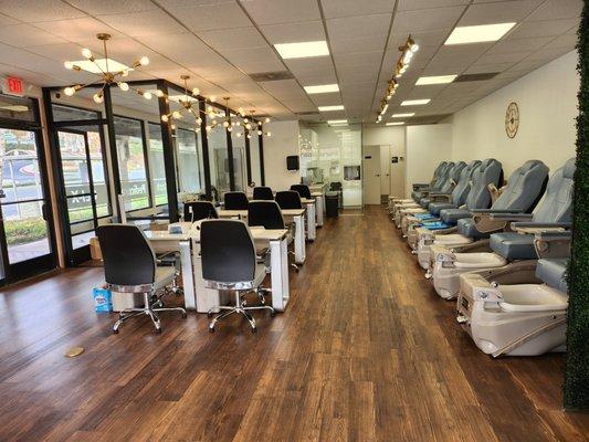 Under New Management. Newly remodeled Salon with Massage Spa chairs! Come check us out.