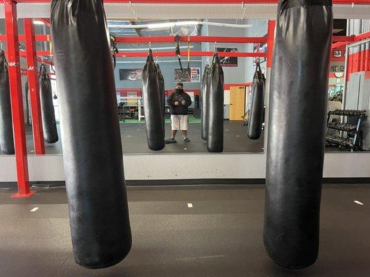 Heavy Bag Area