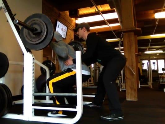 Squats are an important element for total body strength. There are many variations of squats that can work great as well