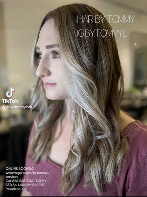 BALAYAGE 
HAIR BY TOMMY
IG BYTOMMYL