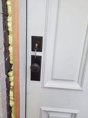 Residential lock installation