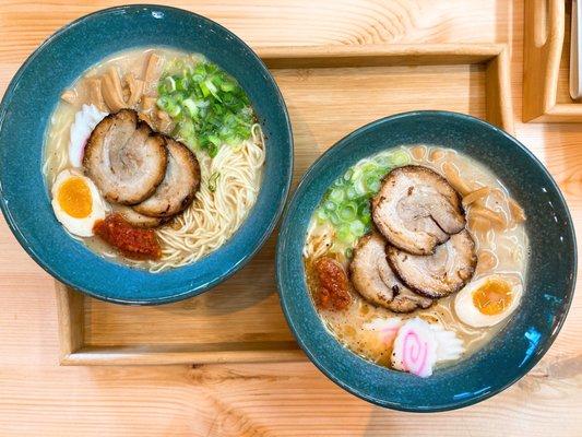 Spicy tonkotsu ramen