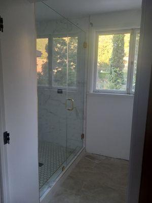 Bathtub conversion to static shower