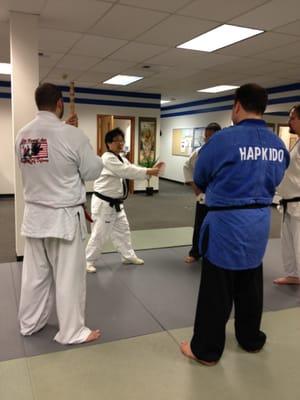 Grandmaster teaching class